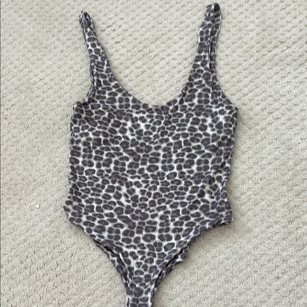 Mai Bonita Bodysuit Snowleopard